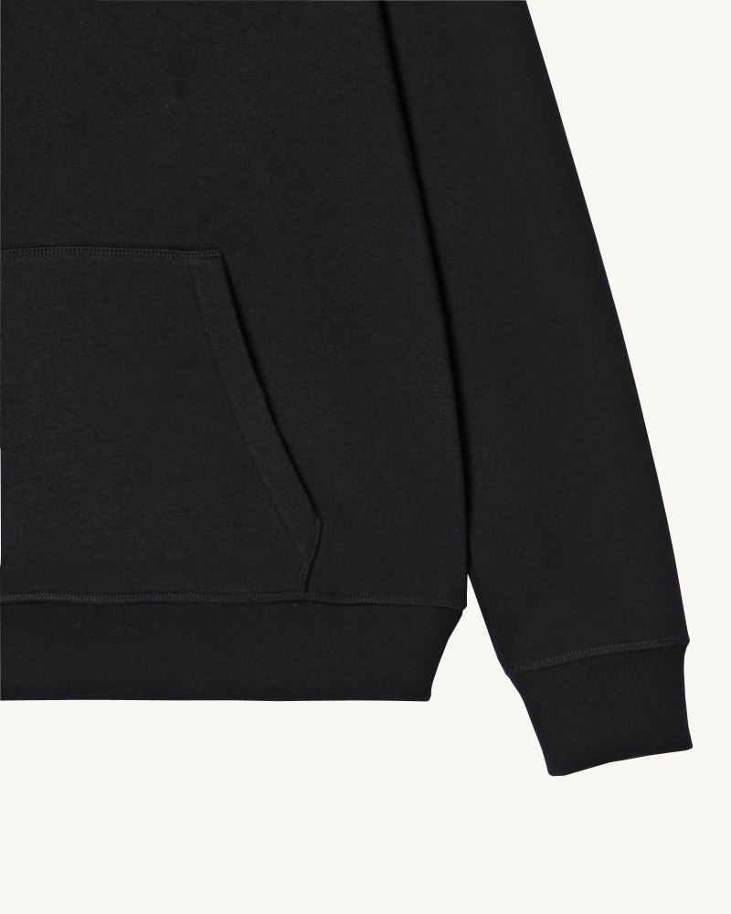 Black JOTT Mataro Men's Hoodie | HIX-6770