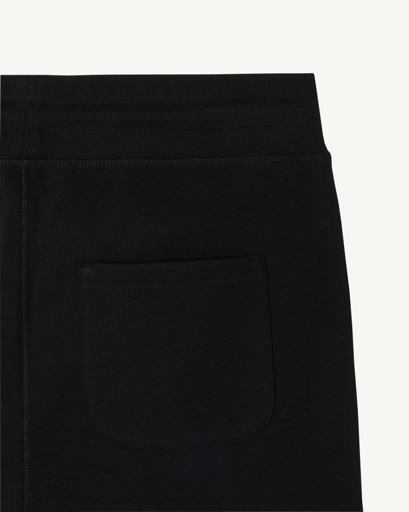 Black JOTT Medellin Organic Cotton Men's Shorts | YWD-9195