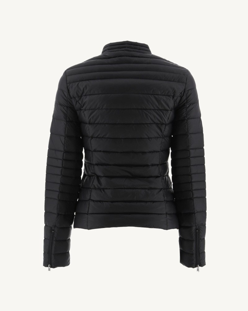 Black JOTT Nina Light Women's Down Jackets | VOY-8445