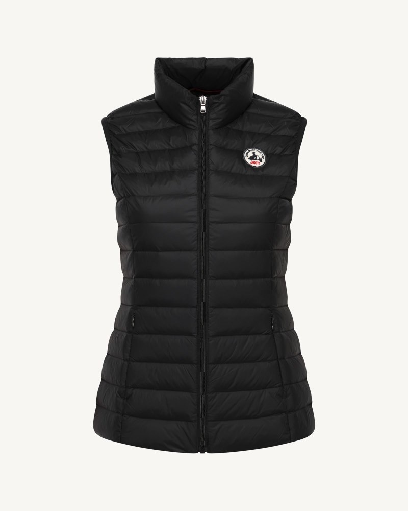 Black JOTT Seda Light Sleeveless Women's Padded Jackets | XUQ-1347