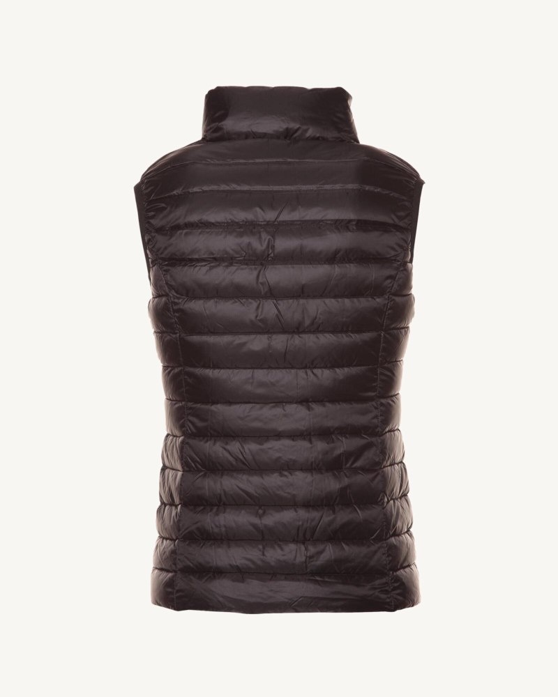 Black JOTT Seda Light Sleeveless Women's Padded Jackets | XUQ-1347