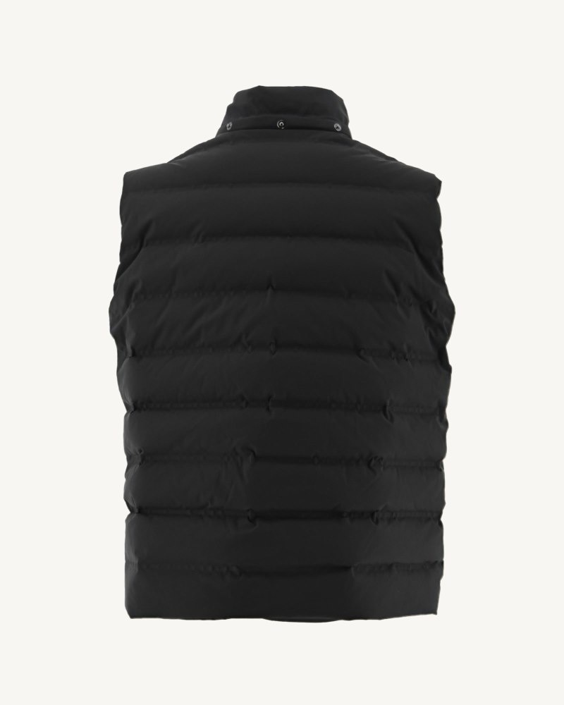 Black JOTT Ulaan 4-in-1 Hooded Men's Puffer Jackets | UMM-9005