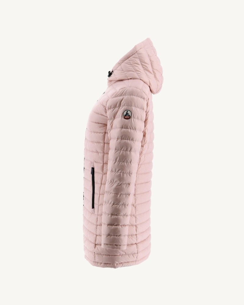 Black / Light Pink JOTT Moscow Reversible Women's Down Jackets | HEC-2233