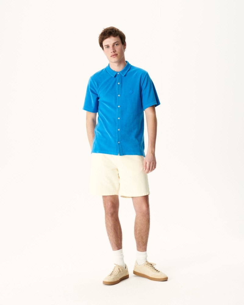 Blue JOTT Castelo Men's Polo Shirts | KDF-9709