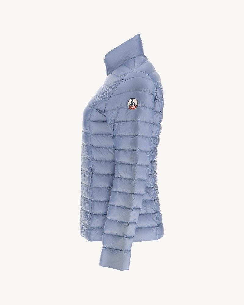 Blue JOTT Cha Light Women's Down Jackets | IHR-5801