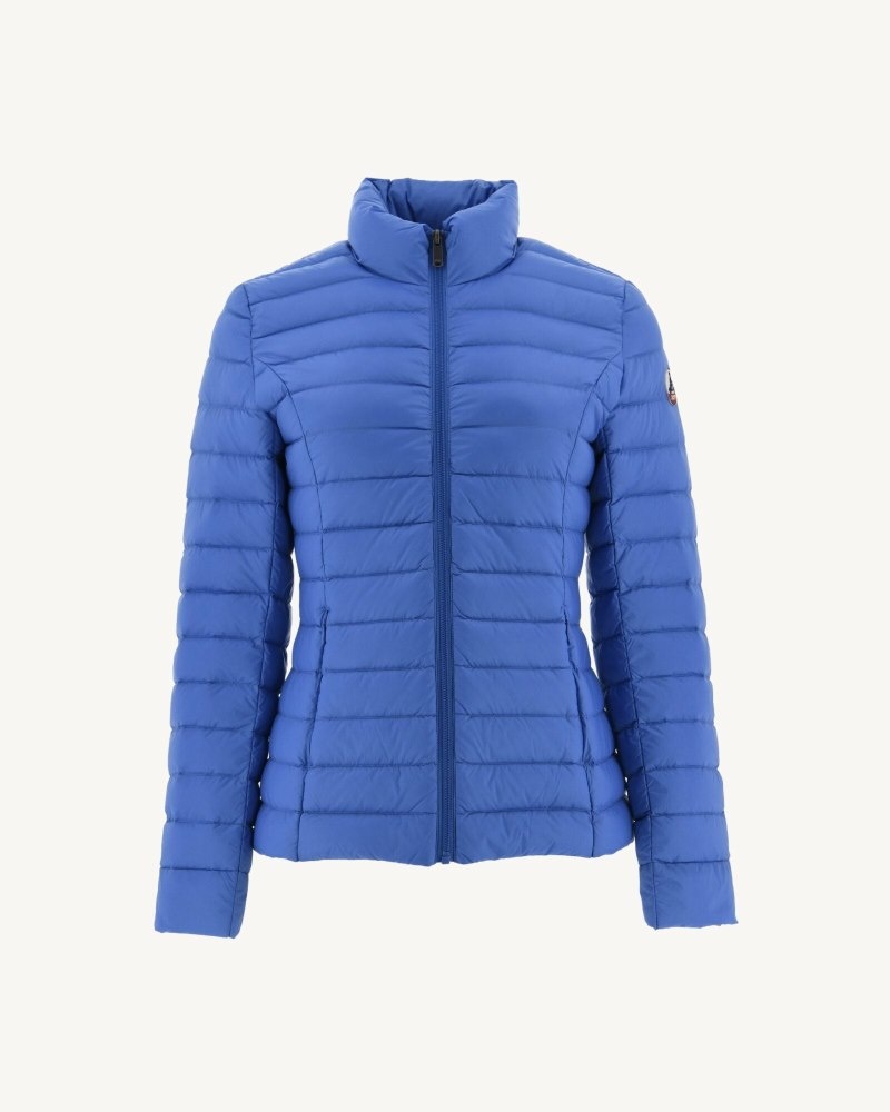 Blue JOTT Cha Lightweight Women's Down Jackets | NVL-8847