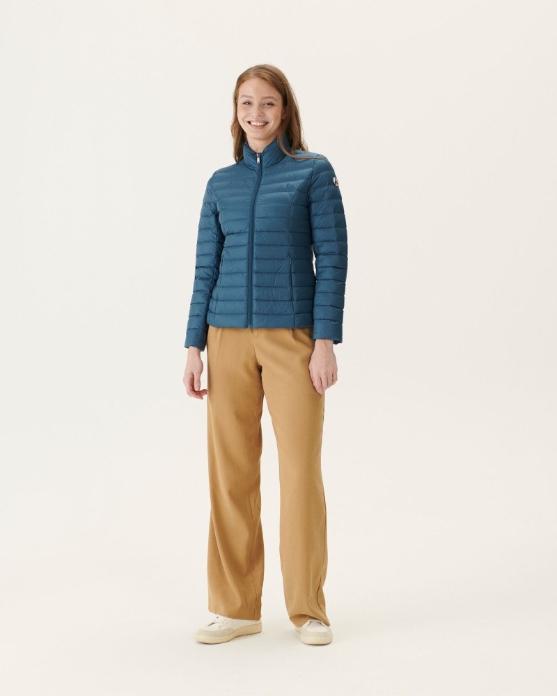 Blue JOTT Cha Lightweight Women's Down Jackets | TSG-0416