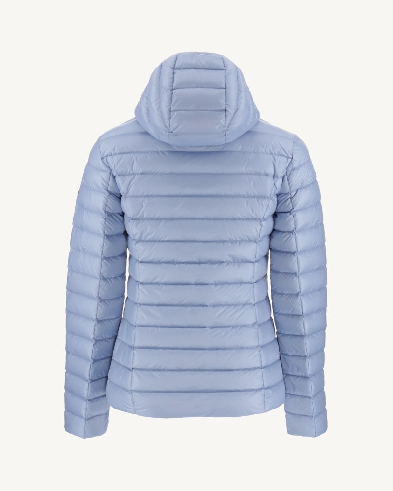 Blue JOTT Cloe Lightweight Hooded Women's Puffer Jackets | CNW-1831