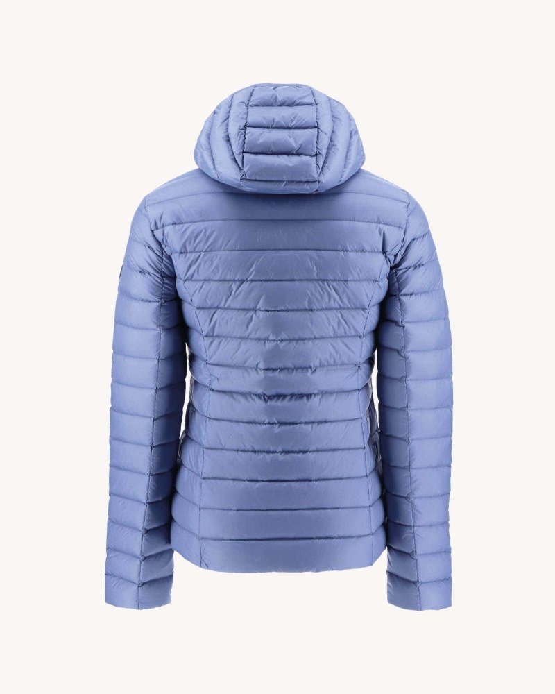 Blue JOTT Cloe Lightweight Hooded Women's Down Jackets | ANS-8472