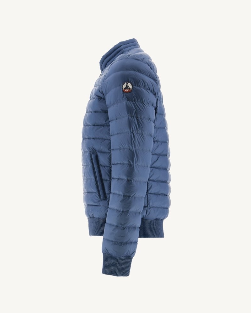 Blue JOTT Light Men's Down Jackets | VLJ-5572