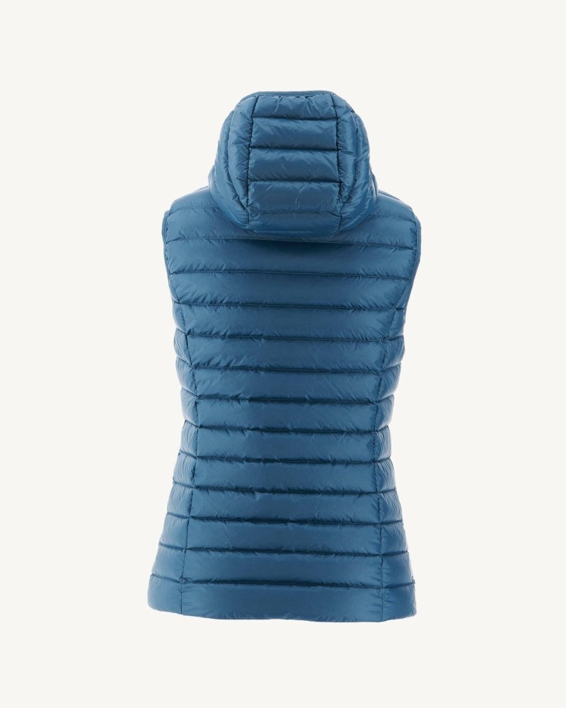 Blue JOTT Mali Light Sleeveless Women's Padded Jackets | IZS-1849