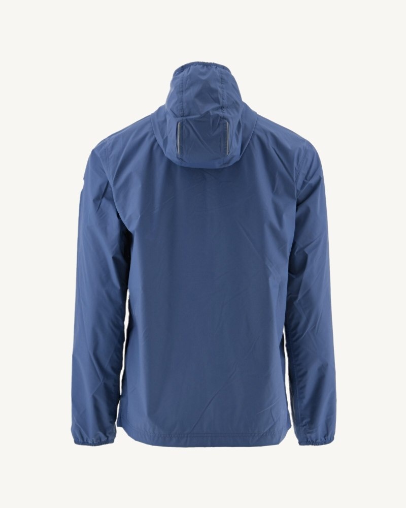 Blue JOTT Manila Packable Hooded Men's Jackets | TNO-1192