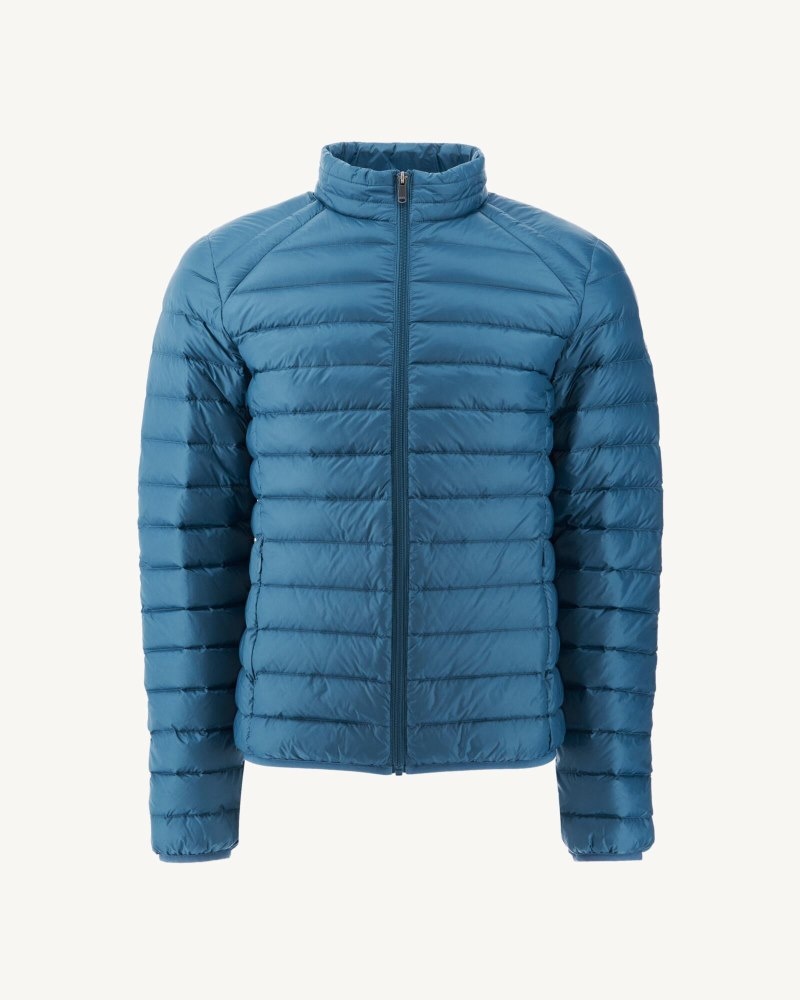 Blue JOTT Mat Light Men's Down Jackets | HHR-1306