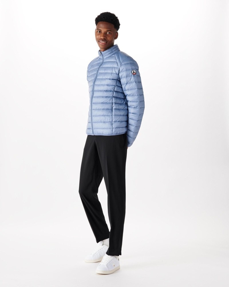 Blue JOTT Mat Light Men's Down Jackets | VCV-0137