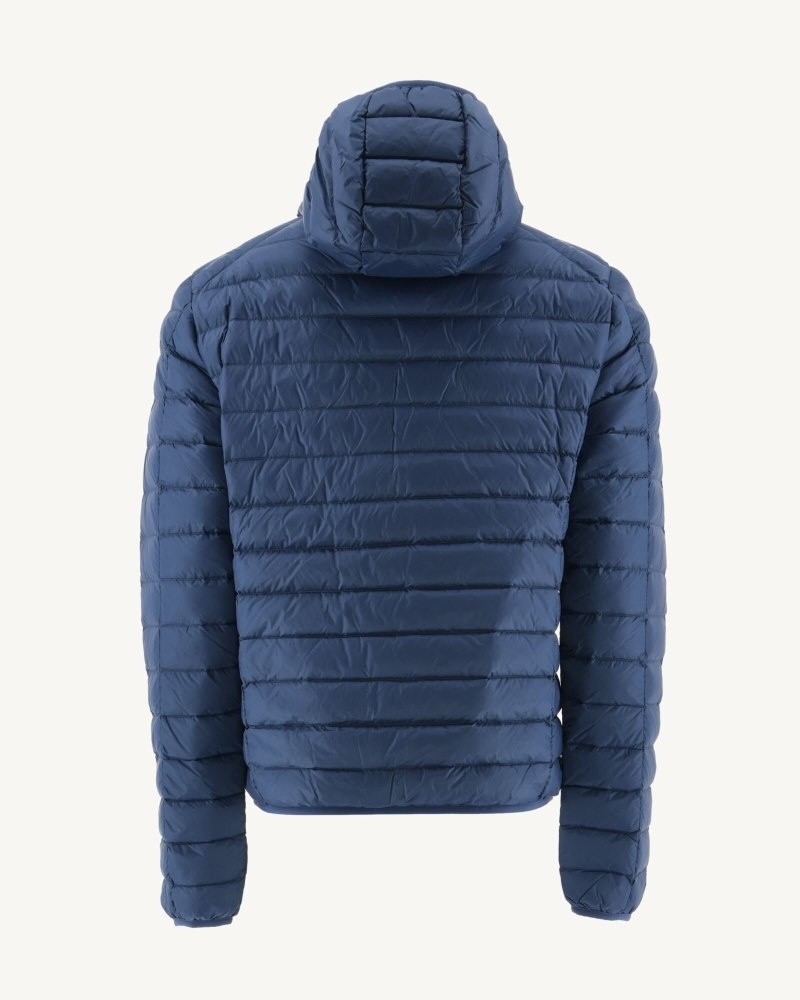 Blue JOTT Nico Light Hooded Men's Puffer Jackets | XGE-1053