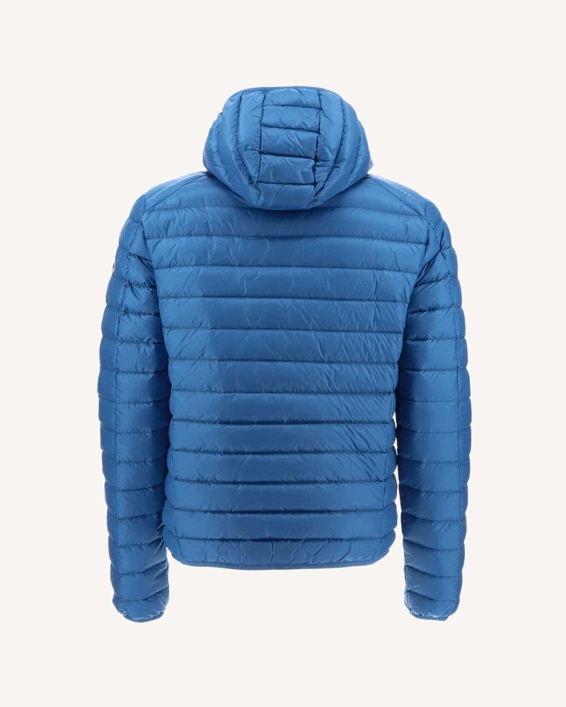 Blue JOTT Nico Lightweight Hooded Men's Down Jackets | HTZ-7782