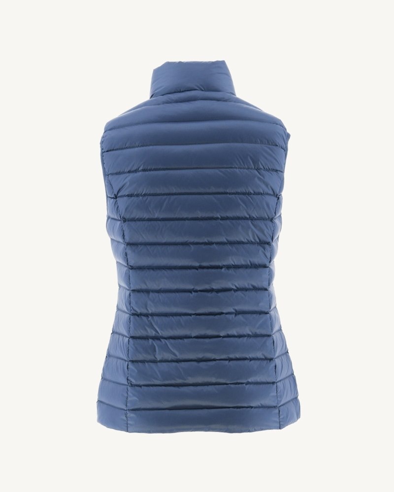 Blue JOTT Seda Light Sleeveless Women's Padded Jackets | VXL-2434