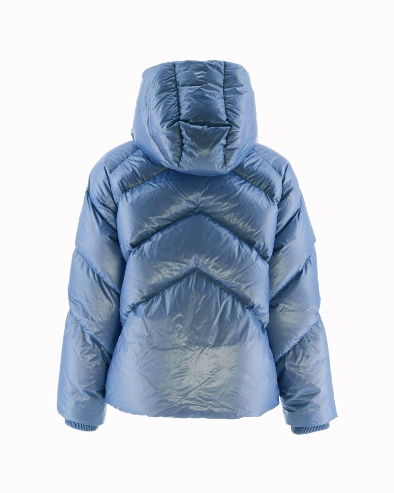 Blue JOTT Stellar Hooded Women's Puffer Jackets | KPL-8178