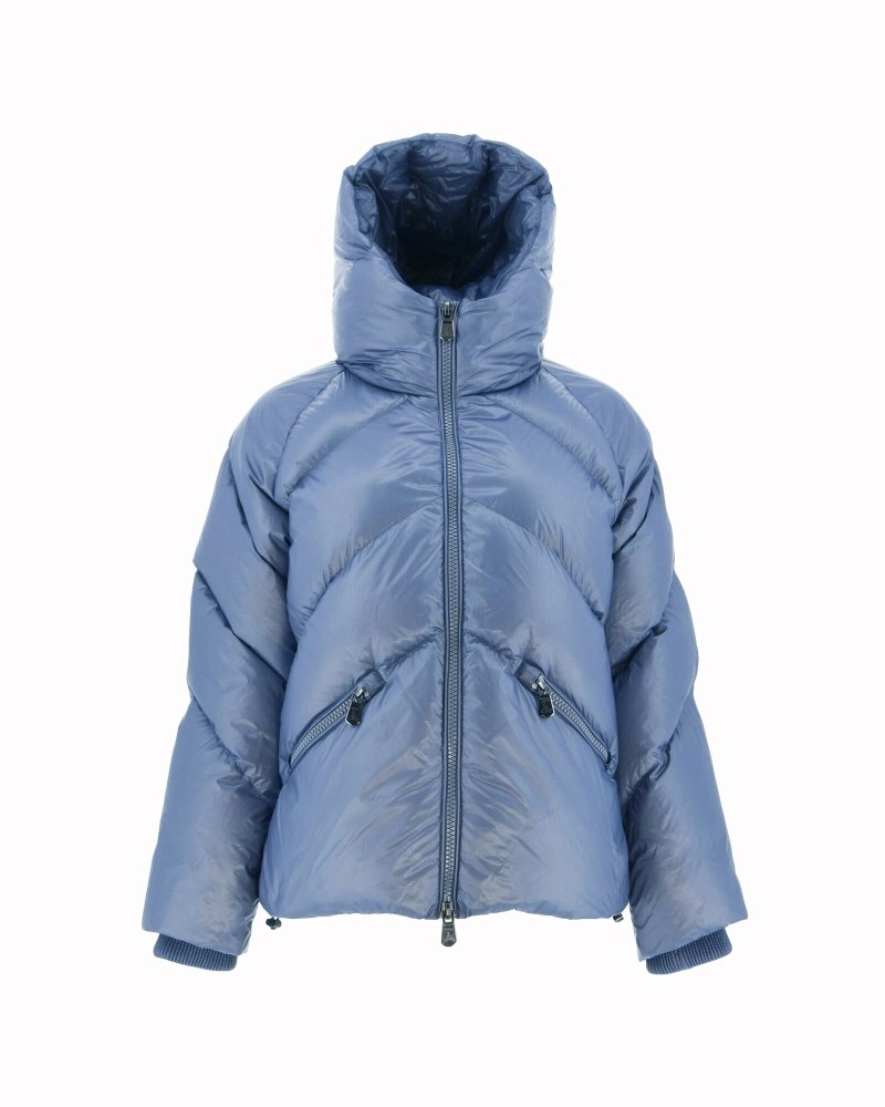 Blue JOTT Stellar Hooded Women\'s Puffer Jackets | KPL-8178