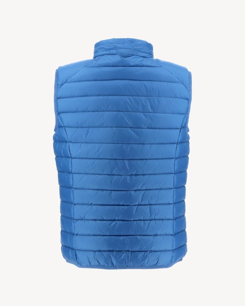 Blue JOTT Tom Lightweight Sleeveless Men's Down Jackets | MDY-3937