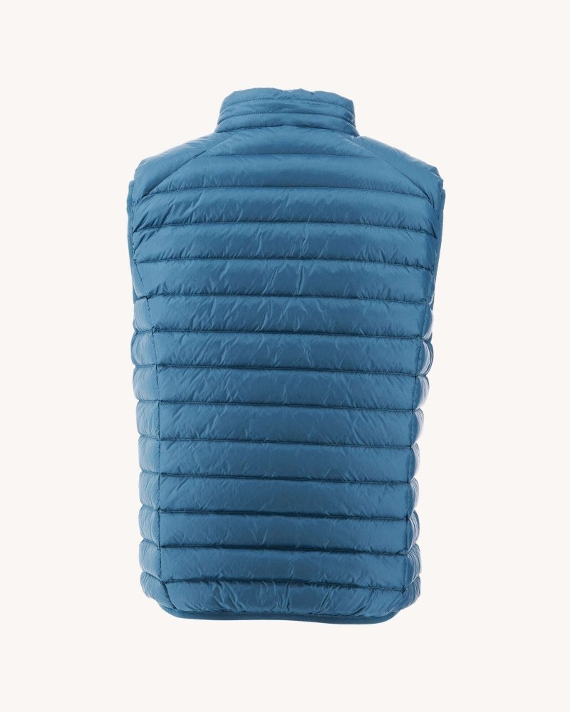 Blue JOTT Tom Sleeveless Men's Padded Jackets | FMI-1488