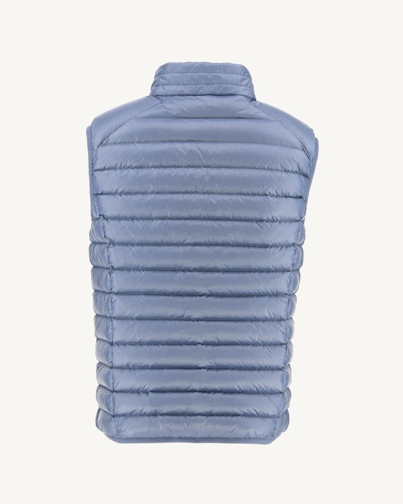 Blue JOTT Tom Sleeveless Quilted Men's Jackets | WLH-7636