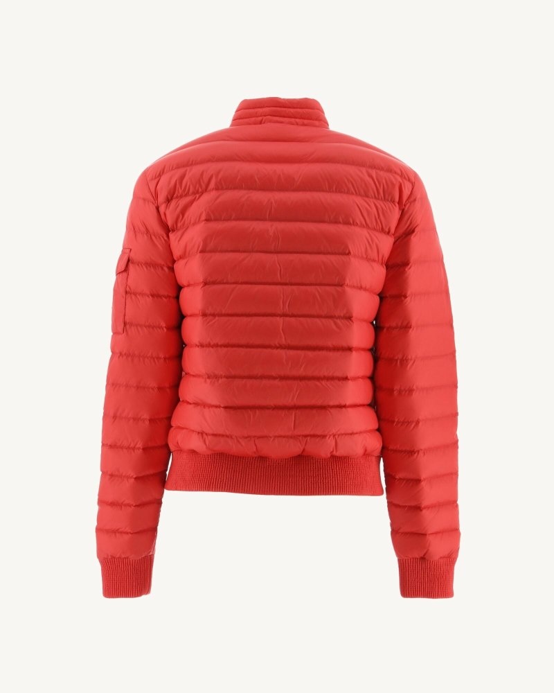 Bright Red JOTT Emmy Lightweight Women's Down Jackets | BSI-4478