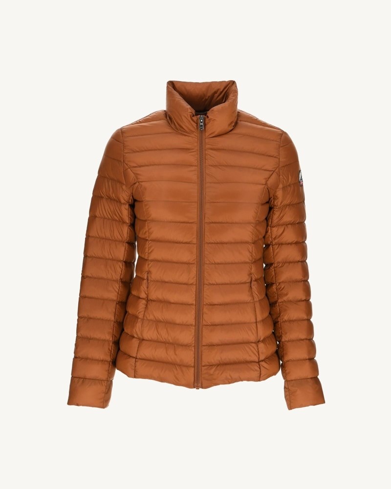 Brown JOTT Cha Lightweight Women's Padded Jackets | CYP-8812