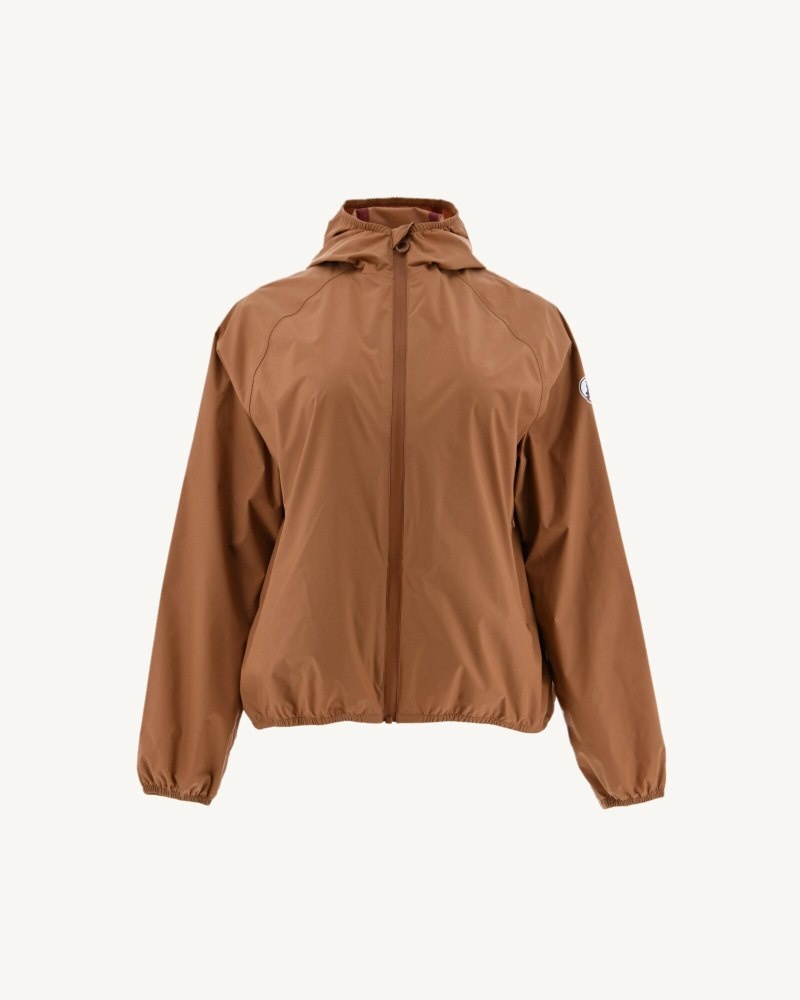 Brown JOTT Singapore Packable Waterproof Women's Jackets | DIF-6765