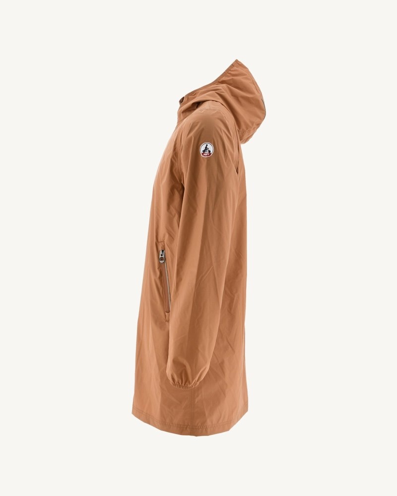 Brown JOTT Stockholm Pocketable Men's Rain Coats | YOH-3095