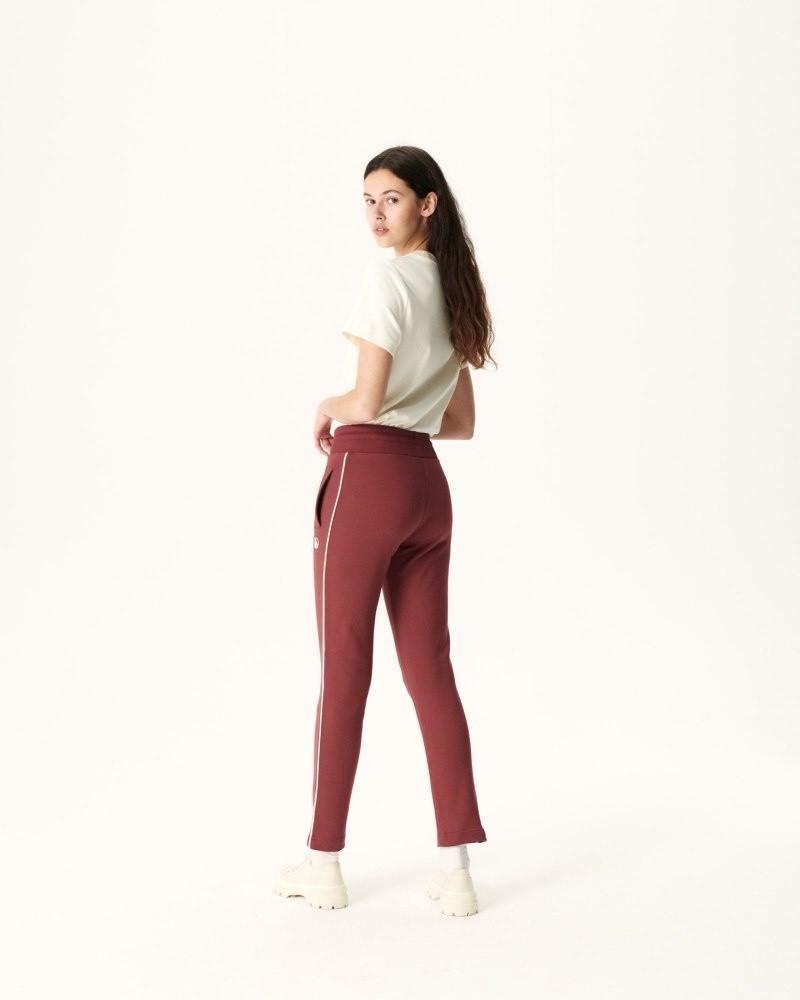 Burgundy JOTT Ingrina Technical Jersey Women's Jogger | YAJ-9545