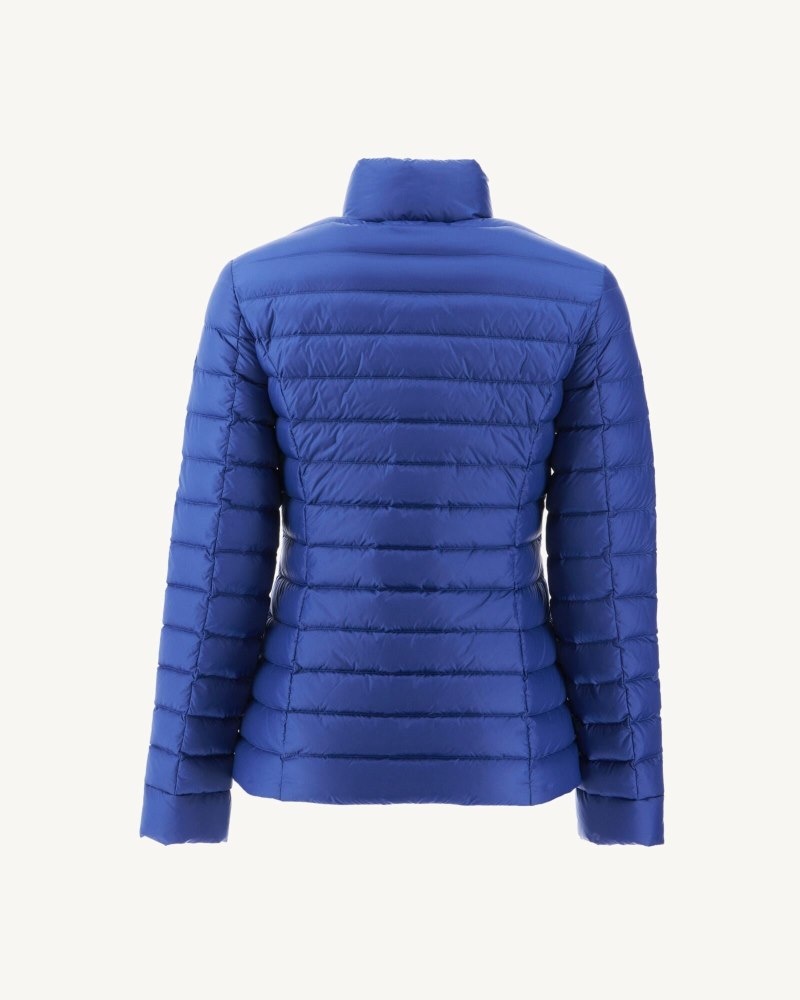 Dark Blue JOTT Cha Light Women's Down Jackets | ICT-3696