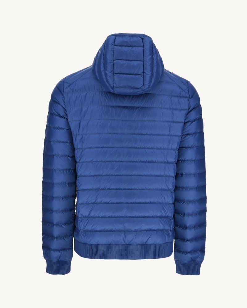 Dark Blue JOTT Colin Hooded Men's Puffer Jackets | SSD-9833