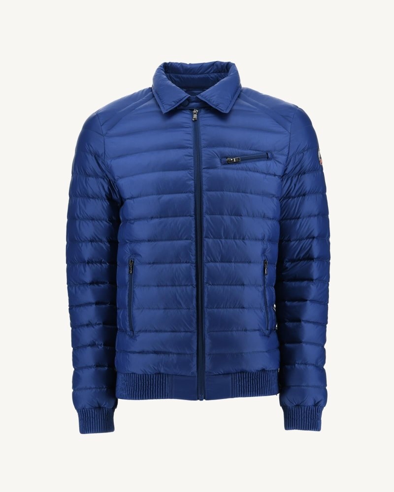 Dark Blue JOTT James Men's Down Jackets | TIP-7090