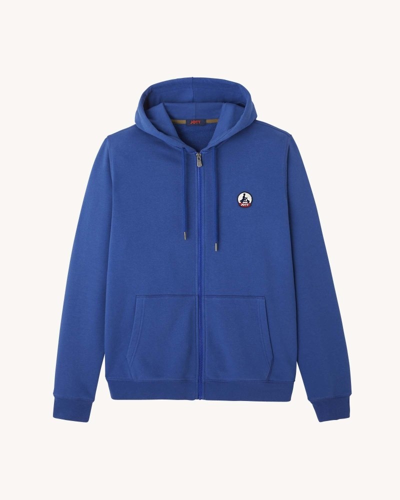 Dark Blue JOTT Mexico Men's Hoodie | RXH-6118