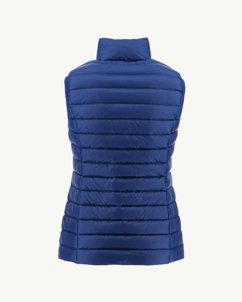 Dark Blue JOTT Seda Light Sleeveless Women's Down Jackets | CJA-6523