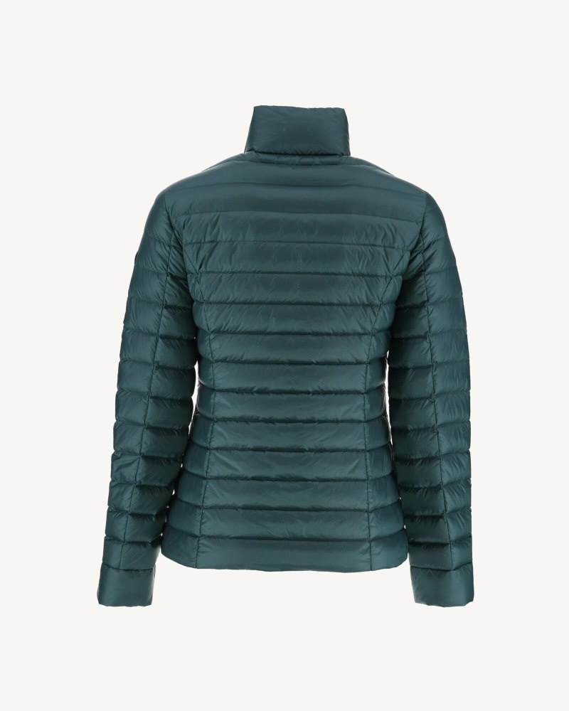 Dark Green JOTT Cha Light Women's Down Jackets | MLM-7934