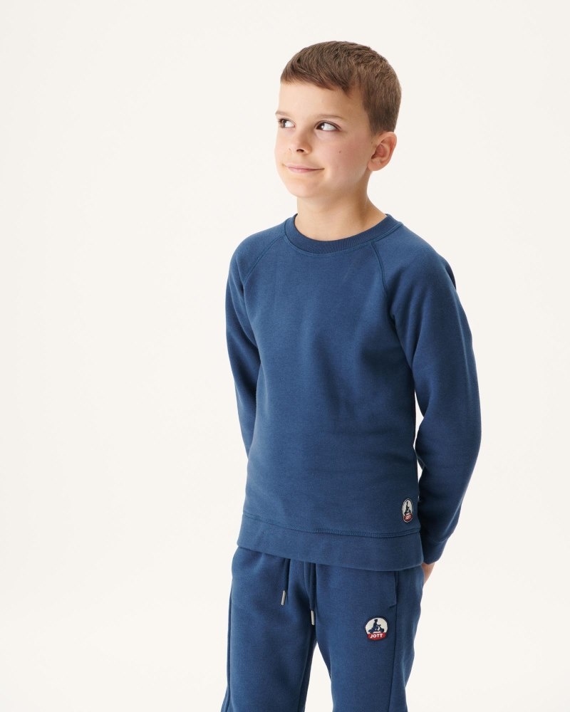 Deep Blue JOTT Bronx Kids\' Sweatshirts | QQV-1612