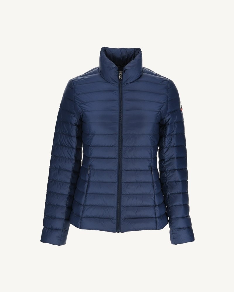 Deep Blue JOTT Cha Light Women's Down Jackets | IUW-7115