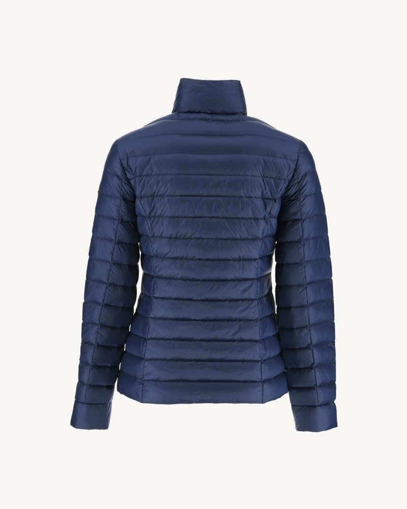 Deep Blue JOTT Cha Light Women's Down Jackets | IUW-7115