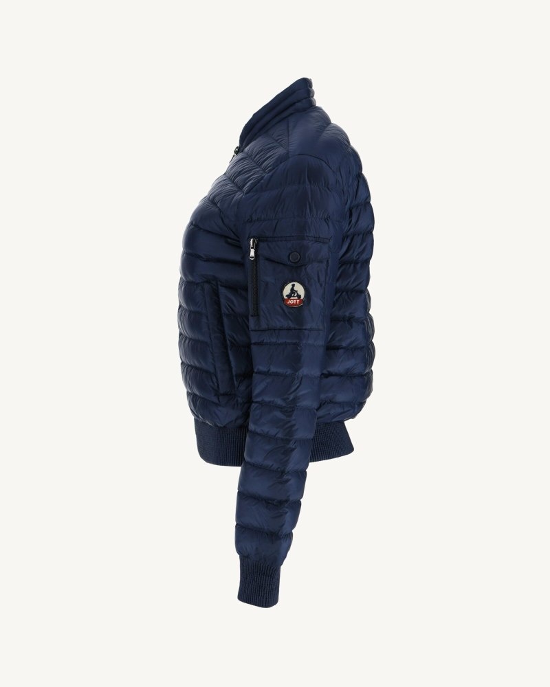 Deep Blue JOTT Emmy Light Women's Down Jackets | HFQ-8240