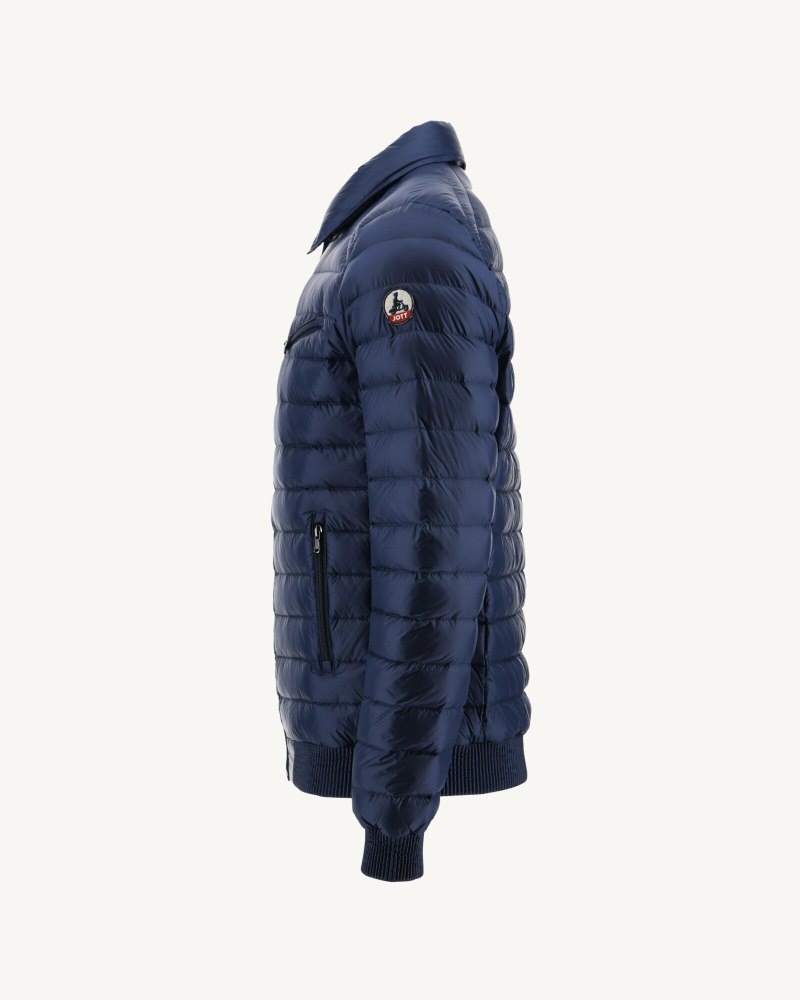 Deep Blue JOTT James Men's Down Jackets | JTS-9707