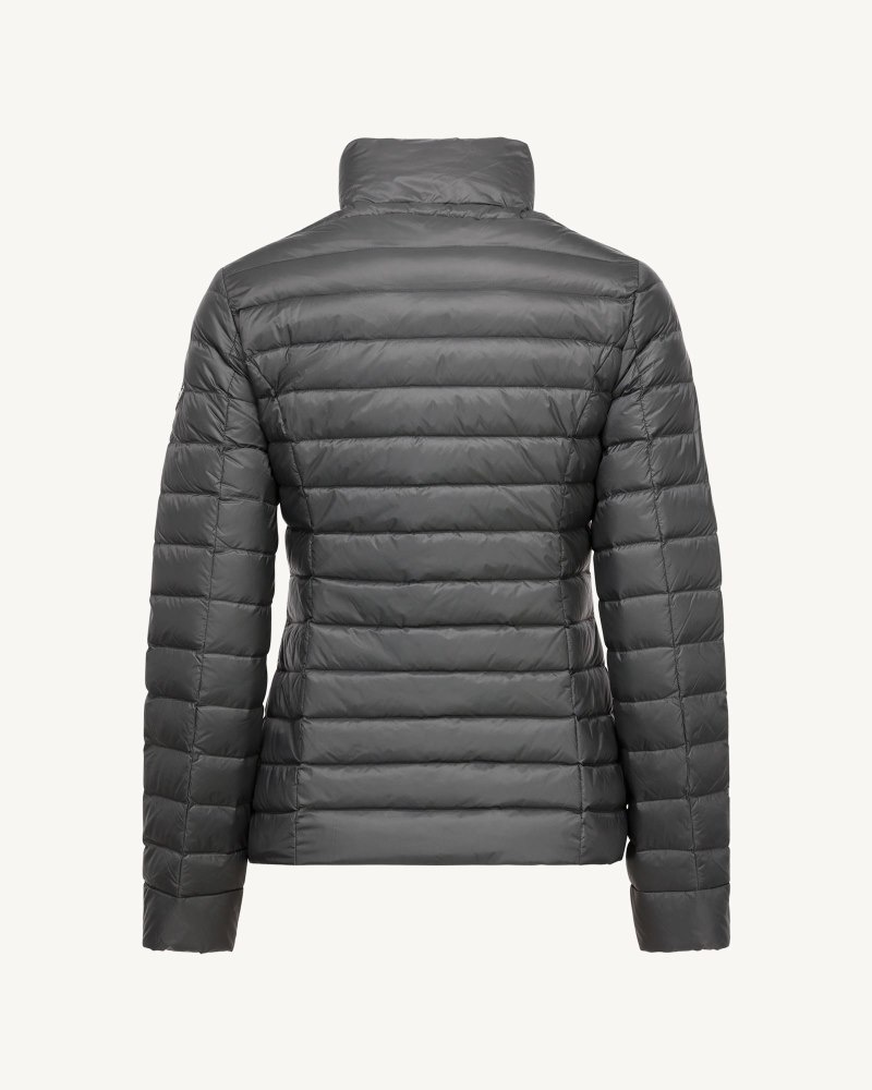 Deep Grey JOTT Cha Lightweight Women's Down Jackets | TDG-7503