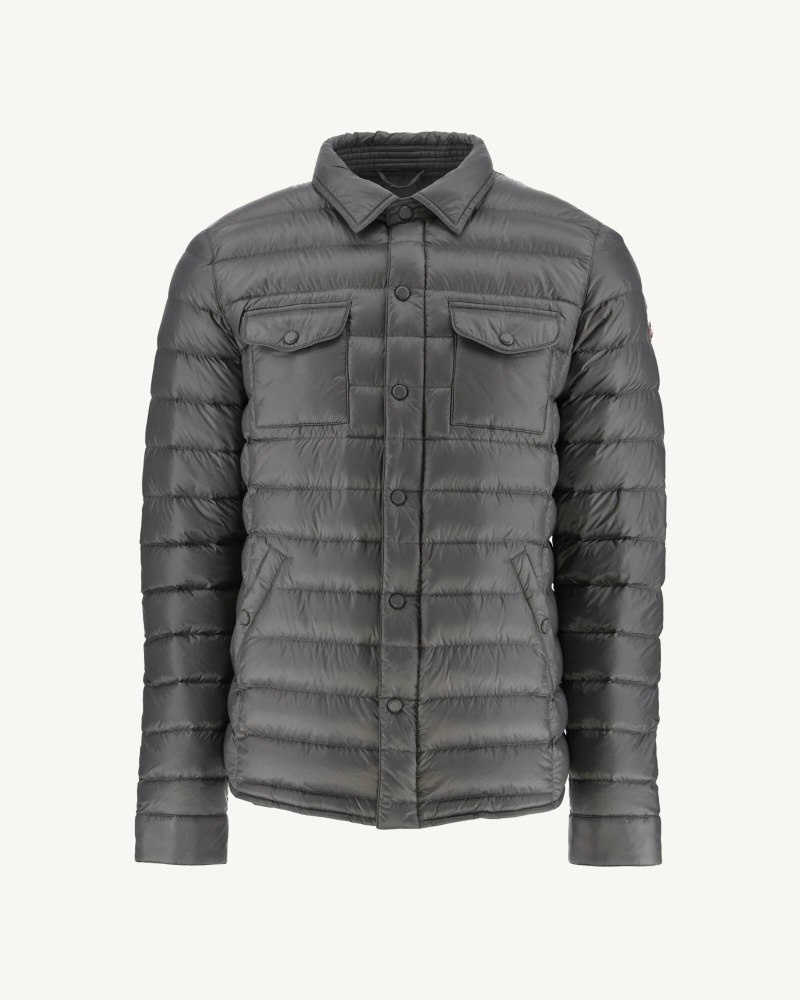 Deep Grey JOTT Light Cris Men's Down Jackets | MBS-0879