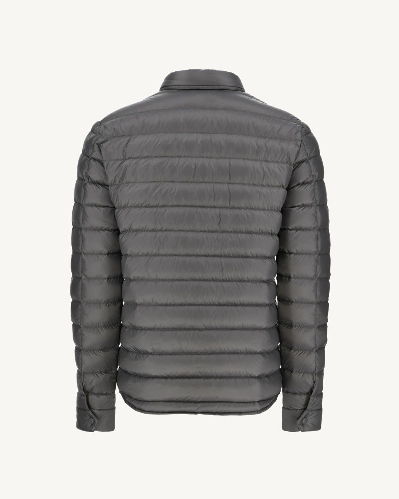 Deep Grey JOTT Light Cris Men's Down Jackets | MBS-0879