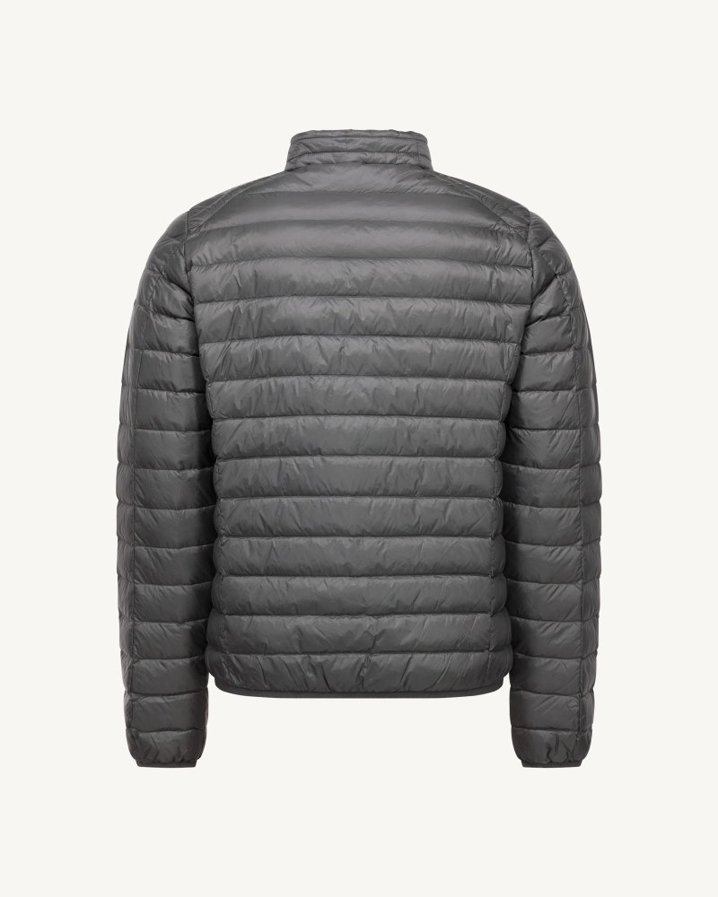 Deep Grey JOTT Light Mat Men's Down Jackets | HCM-5204