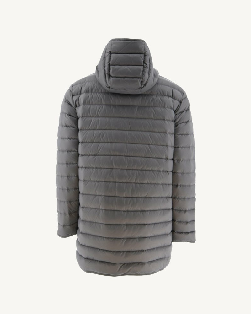 Deep Grey JOTT Luc Long Charcoal Men's Down Jackets | LLN-1337