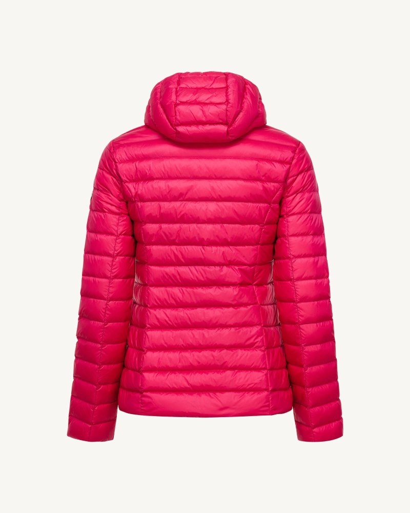 Fushia JOTT Cloe Lightweight Hooded Women's Down Jackets | UZA-0630