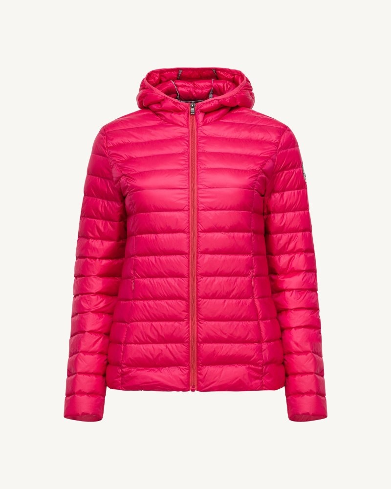 Fushia JOTT Cloe Lightweight Hooded Women\'s Down Jackets | UZA-0630