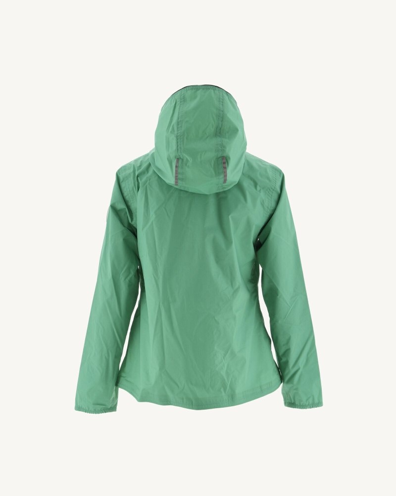 Green JOTT Madeira Hooded Waterproof Kids' Jackets | CQY-9356